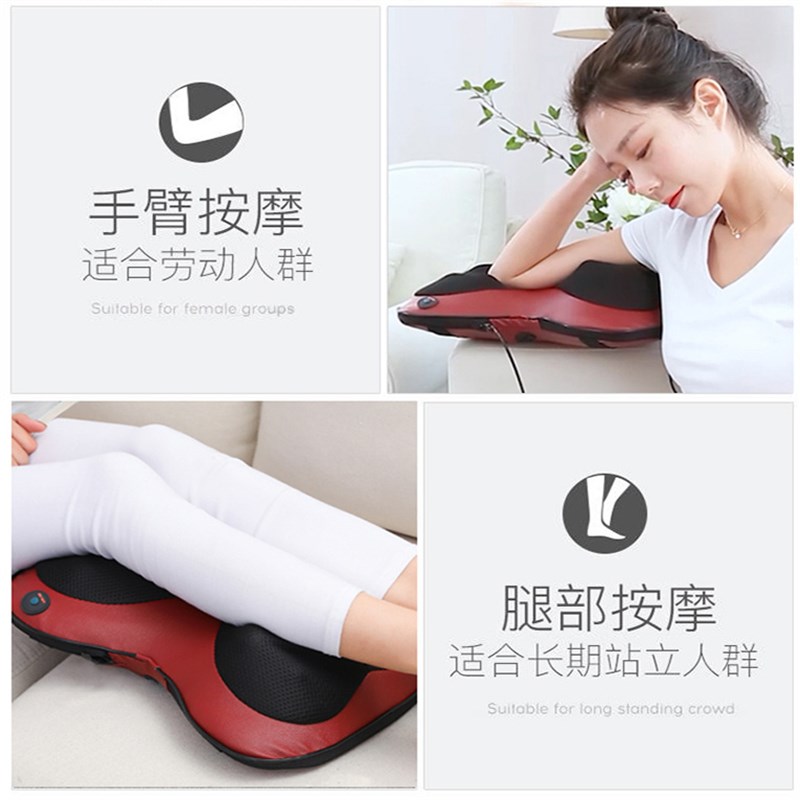 颈椎按摩器多功能家用脖子揉捏颈部腰部背部腰间盘腰疼全身按摩仪
