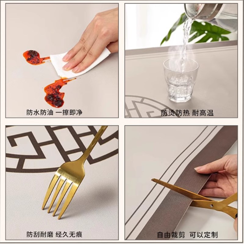 一二布布鼠标垫超大号高颜值卡通办公桌垫电脑办公游戏防滑键盘垫