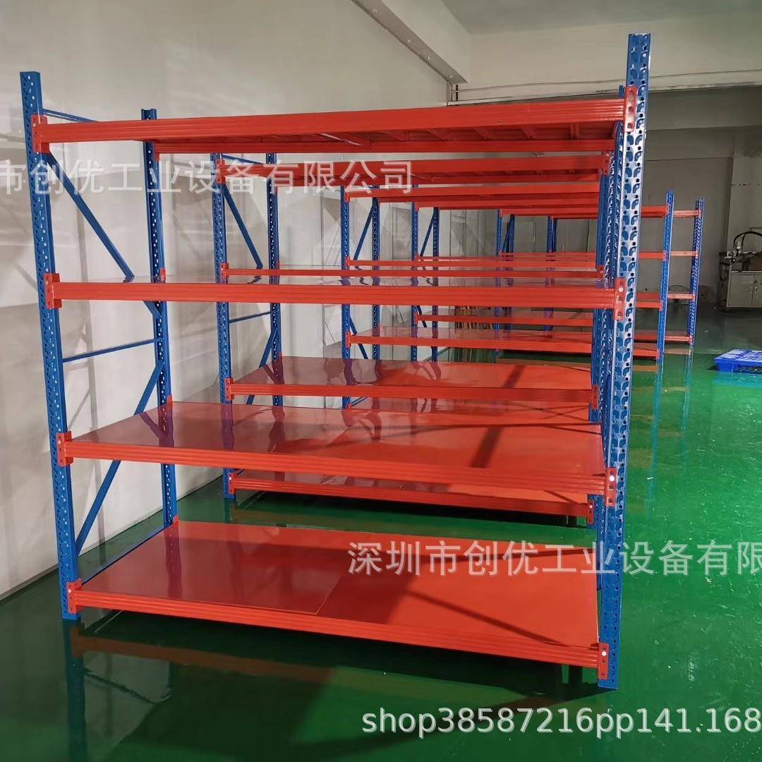 仓库货架层板式货架轻型中型重型仓储货架可拆装搁板式铁架置物架