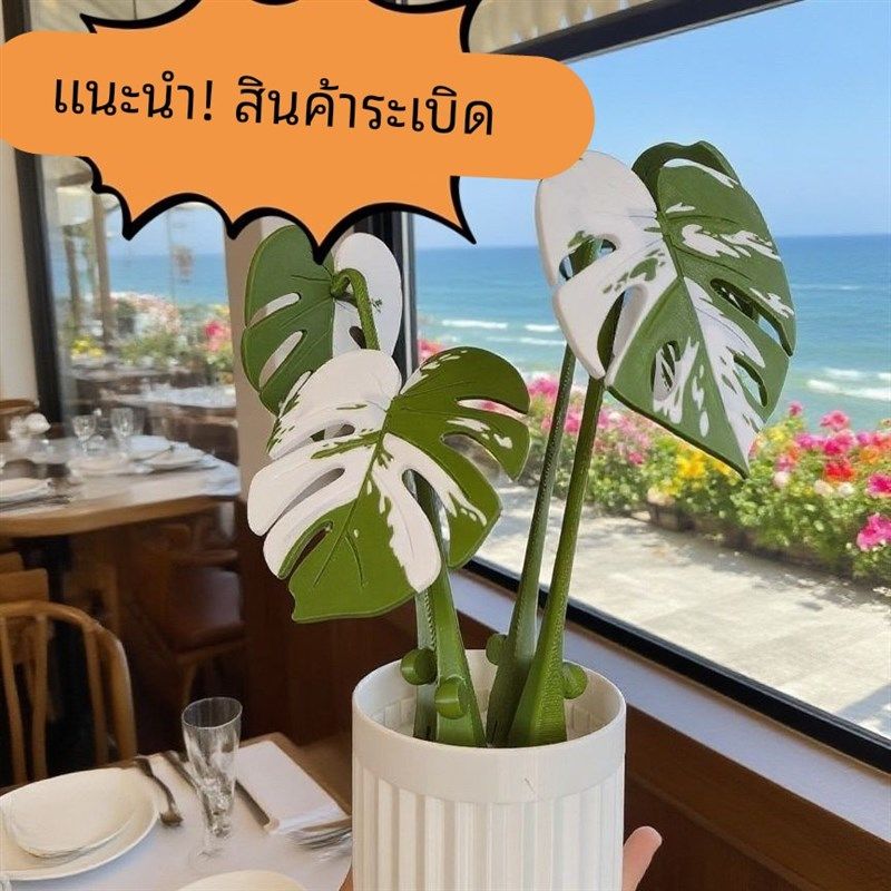 迷你款多色龟背竹彷真植物磁吸杯垫 - 客厅装饰 - 3D打印,节庆用品/礼品,文化创意杯垫/餐垫,淘宝优惠券,粉丝福利购,淘宝优惠卷