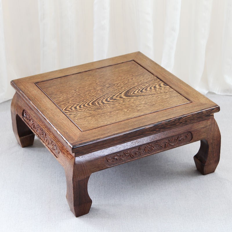 红木小炕桌实木炕几矮脚桌仿古中式鸡翅木小茶几飘窗桌榻榻米矮桌