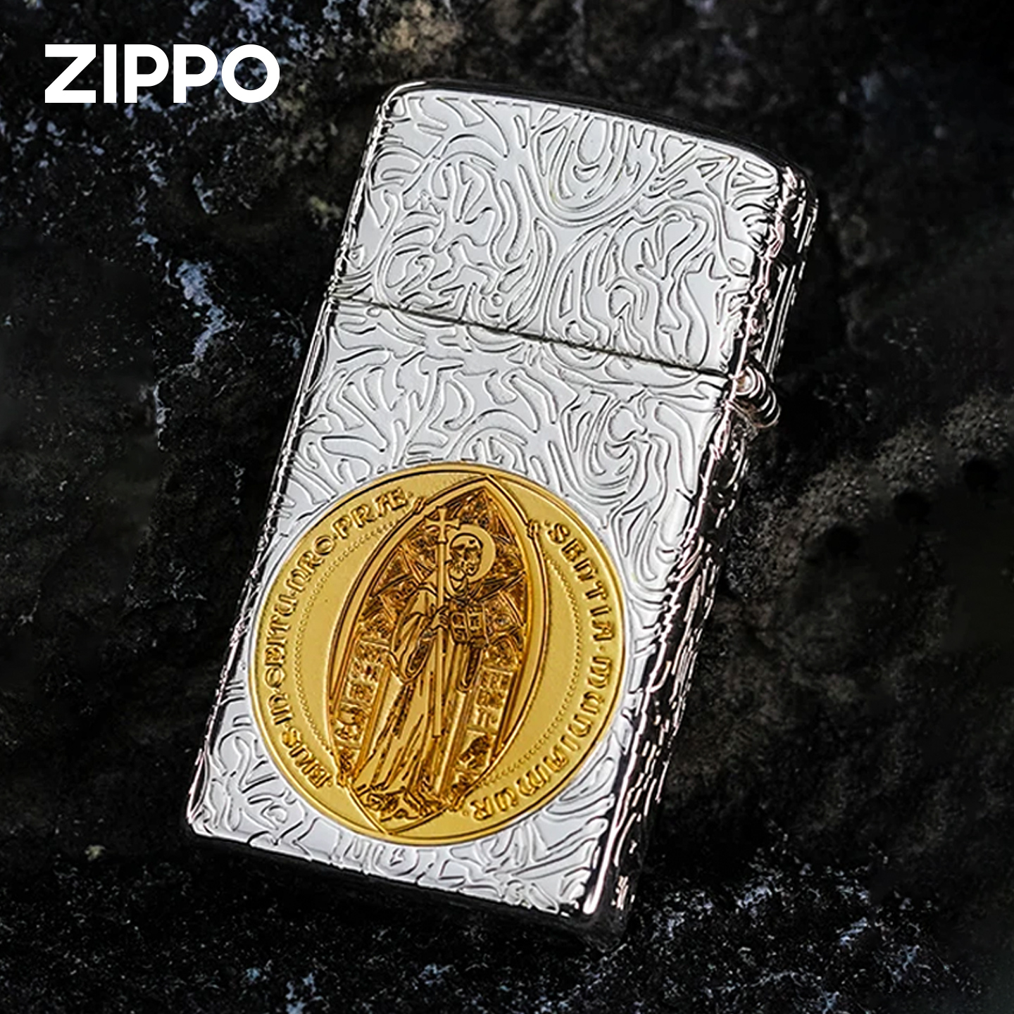 zippo打火机窄机康斯坦丁芝宝官方正品男士圣诞生日礼物送男友