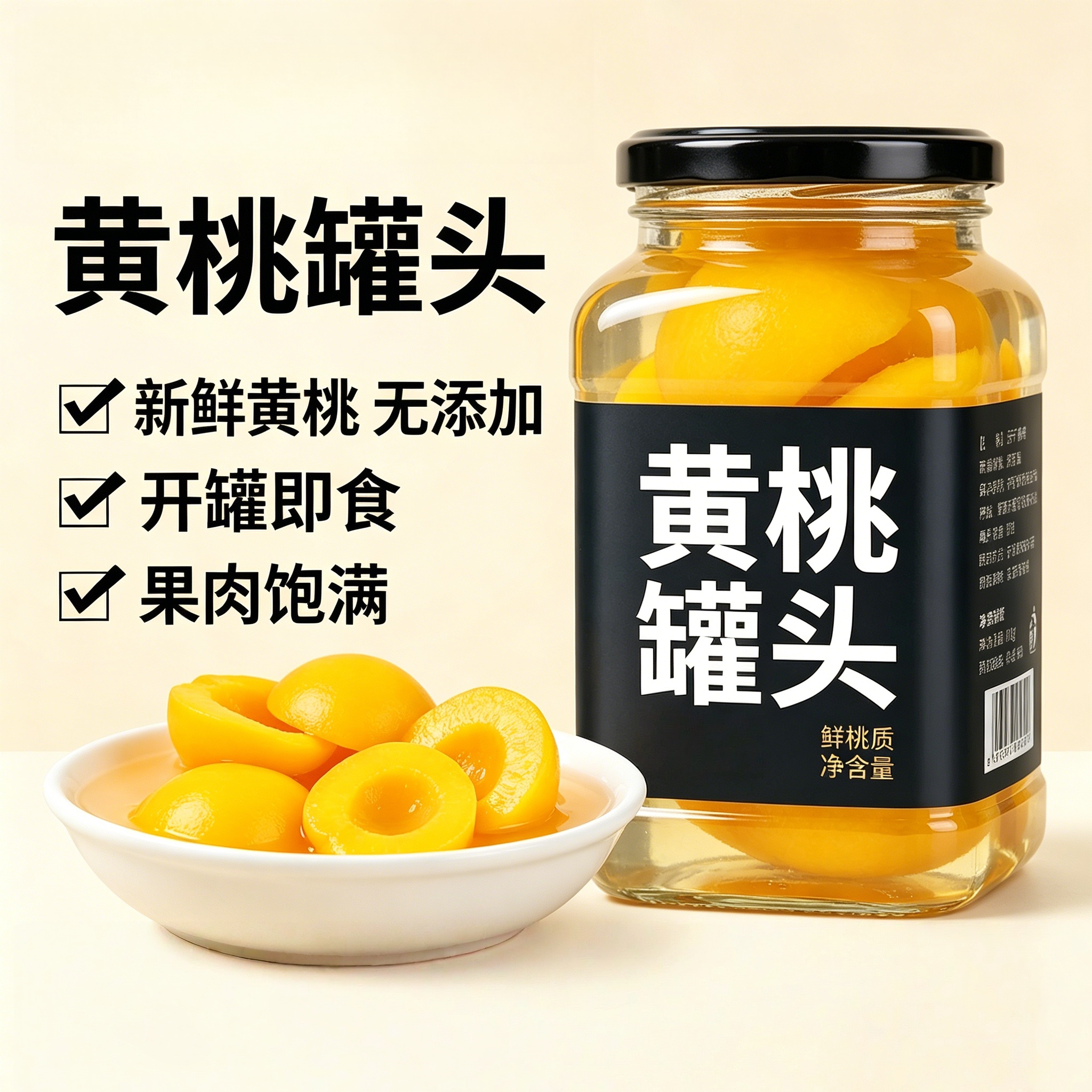 央妈严选水果黄桃罐头新鲜糖水美味好吃即食桃子休闲零食整箱正品