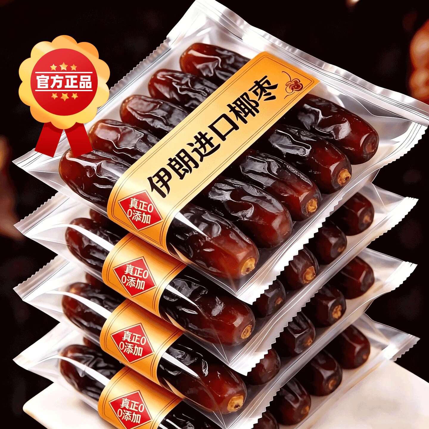 大椰枣特级新疆特产官方旗舰店原味无添加剂免洗干黄金煲汤黑即食