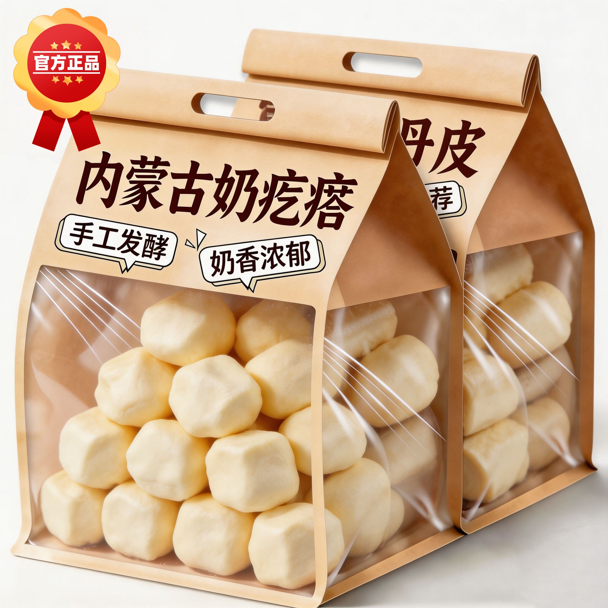 奶疙瘩内蒙古特产爆浆奶疙瘩正宗无糖无添加奶酪奶疙瘩独立包装