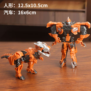 变形玩具模型汽车金刚机器人儿童男孩擎天大黄蜂柱3到6岁生日礼物