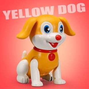 抖音电动狗狗音乐灯光跳舞儿童益智玩具哄娃神器男女孩跳舞机器人