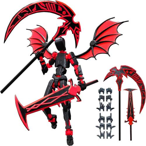 爆款T13可动关节假人恶魔