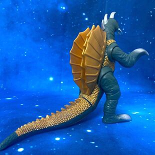 新品镰刀盖刚哥斯拉怪兽玩具大号软胶模型手办可动玩具送好礼