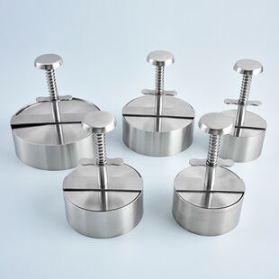 316L不锈钢手压式汉堡压定型器压饺子皮神器牛肉饼烧饼压圆形模具