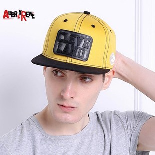 男式运动嘻哈帽可拆卸西利康胶章户外休闲平檐帽T棒球帽休闲百搭