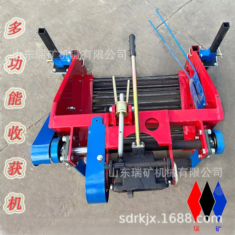 圆葱收获机花生土豆红薯履带微耕机适用药材收割S机家用手扶车可