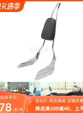 机车配件本T马格纳VF250 VF750改装后靠背后靠座乘客靠椅靠垫