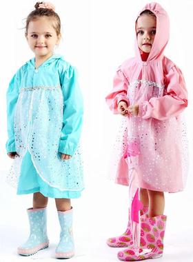 雨衣雨披儿童宝宝带幼儿园2021学生小书包位童岁防水男女套装小童