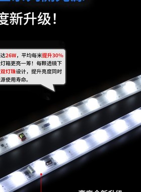 Yhc-07Bx宽电压直接110V通用Led灯条灯箱高亮度侧光源灯条