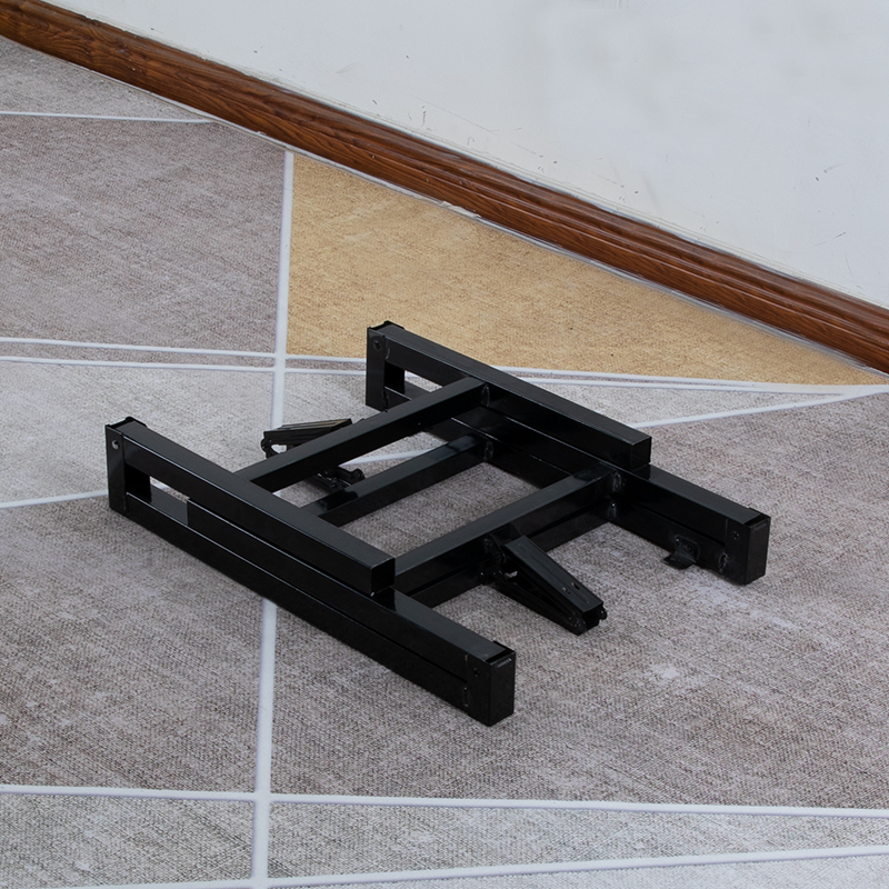 可折叠桌架子折叠桌腿支架 饭桌腿支架 餐台脚桌腿 铁艺桌腿 桌脚