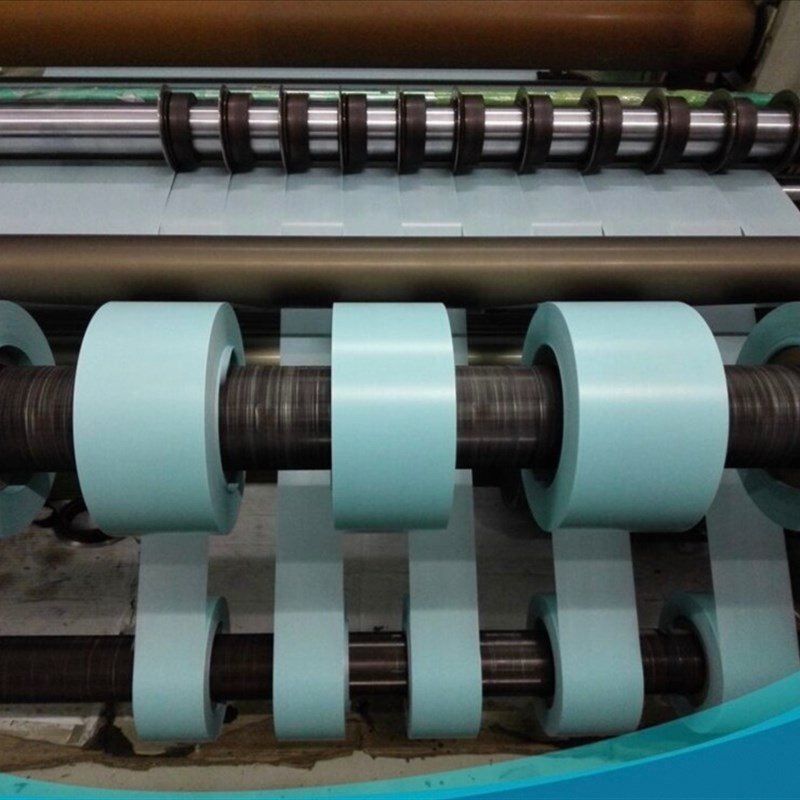 60克80克120克分条卷式蓝色硅油纸防粘纸隔离纸格拉辛单双面离型