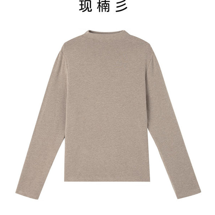 NANJIE/楠姐【半糖摩卡内搭】秋冬百搭气质半高领内搭XNS6688