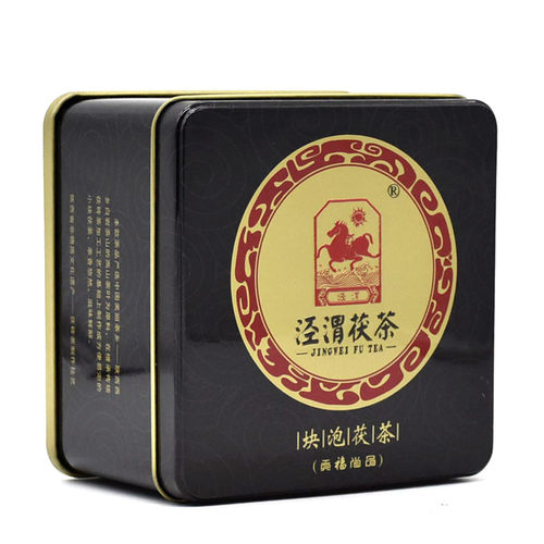 泾渭茯茶块泡茯茶贡福尚品280g