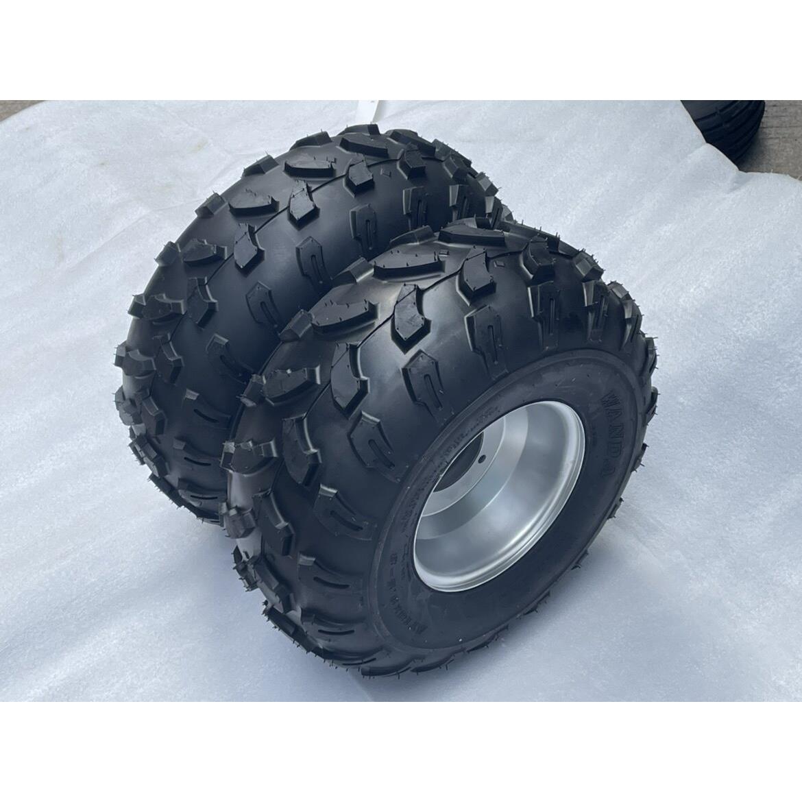 四轮卡丁车沙滩车摩托 托18x9.50-8 19x7.00-8寸越野轮胎轮毂万达