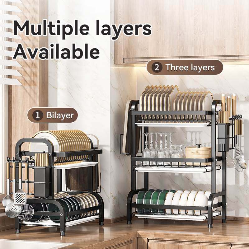 厨房置物架碗碟碗盘收纳架沥水架家用多功能放碗架碗筷收纳盒碗柜,厨房/烹饪用具,厨房墙壁置物架/厨房墙壁挂架,淘宝优惠券,粉丝福利购,淘宝优惠卷