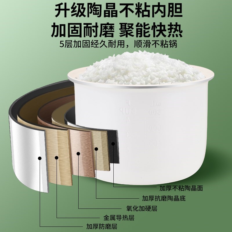 半球迷你电饭煲小j型o单人1.2L宿舍学生电饭锅一人食家用多功能蒸