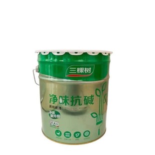 三棵树乳胶漆净味抗碱通用底漆内墙打底白色大桶封闭基层哑光水性