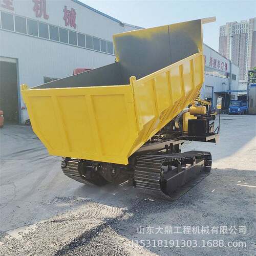 履带式自卸车特殊地形履带爬山机山林地履带式运输车
