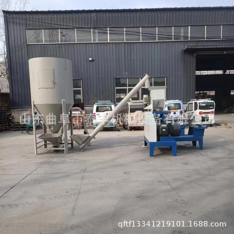 全自动狗粮膨化机鱼食颗粒饲料膨化机大豆玉米喂牛饲料膨化机