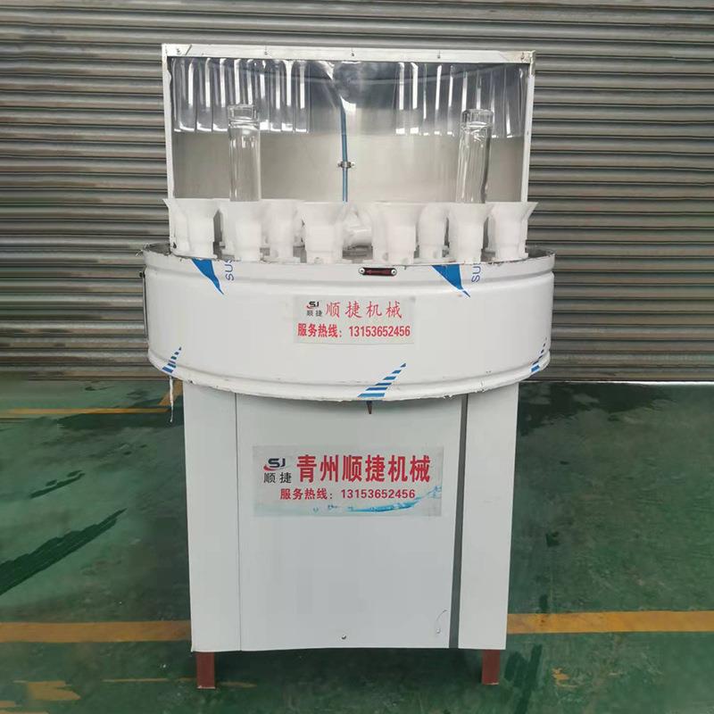 厂家供货全自动32头玻璃瓶洗瓶机圆盘式白酒瓶葡萄酒瓶洗瓶机