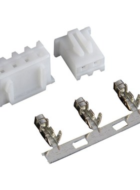 厂家供应2.5mm间距XH XHB配套公母端连绕端子C3盘装磷铜镀锡插簧