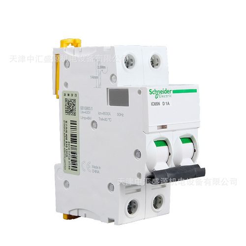 IC65N空气开关A9F19201微型断路器IC65N 2P D1A漏电保护器