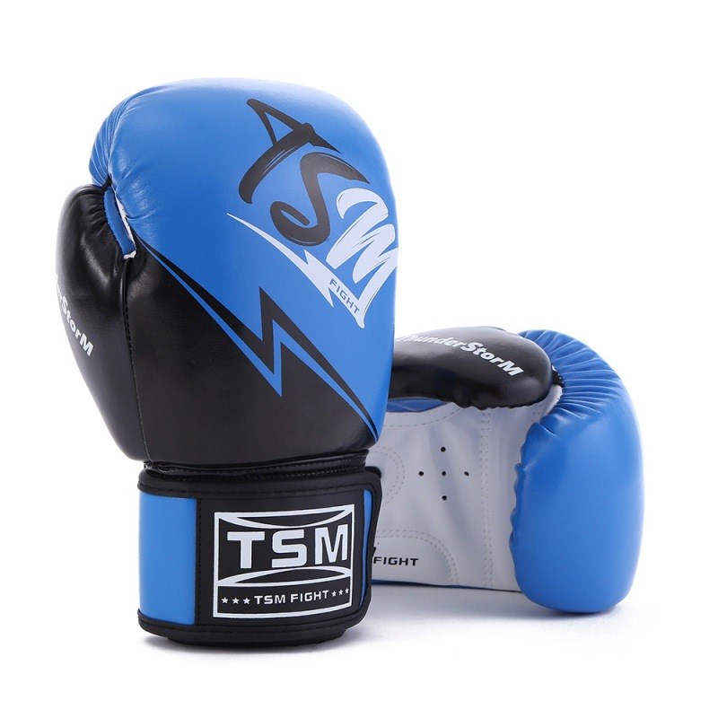 儿童拳击手套6oz散打格斗手套 空手道跆拳道泰拳搏击训练防护拳套