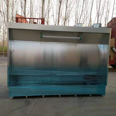 环保型水帘柜金属抛光除尘水循环漆雾净化喷漆房废漆废气打磨设备