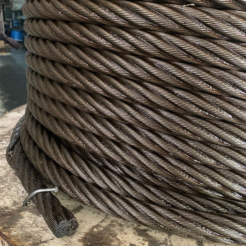 贵州巨龙钢芯636WS+IWR-24mm龙门吊码头船厂吊装钢丝绳 现货
