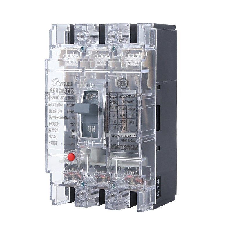 塑壳断路器BMM1-63/3300较高分断型三级 四极4300A型/B型