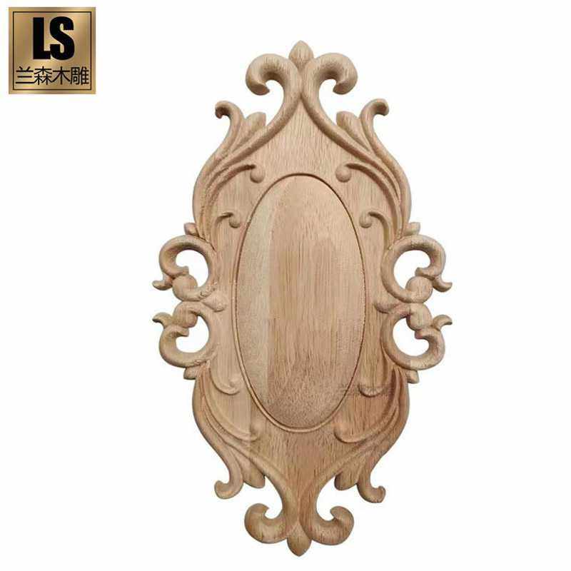 兰森东阳木雕花欧式实木贴花木花家具柜门花椭圆装饰门心花片角花,基础建材,相框线条,淘宝优惠券,粉丝福利购,淘宝优惠卷