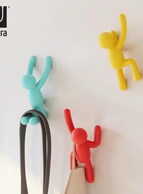 Umbra挂衣架创意伙伴挂衣钩玄关门口墙面装饰壁挂墙上衣帽高级感