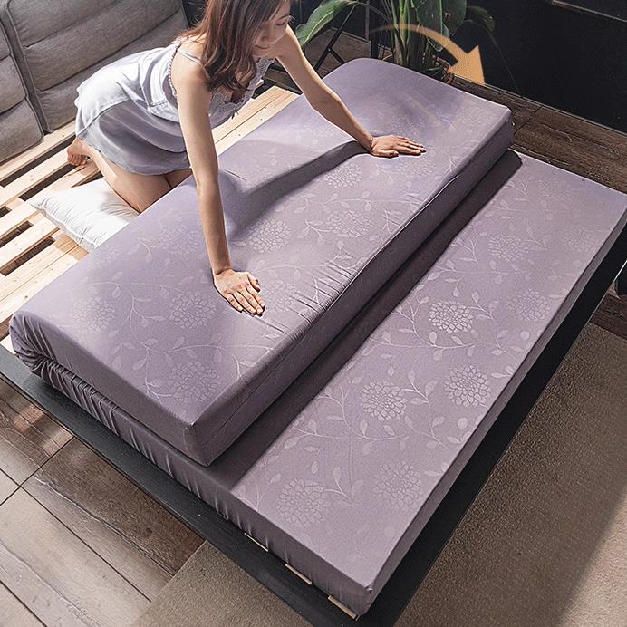 95D高密度海绵床垫家用1.8米学生宿舍单双人1.5加厚床褥硬垫租房