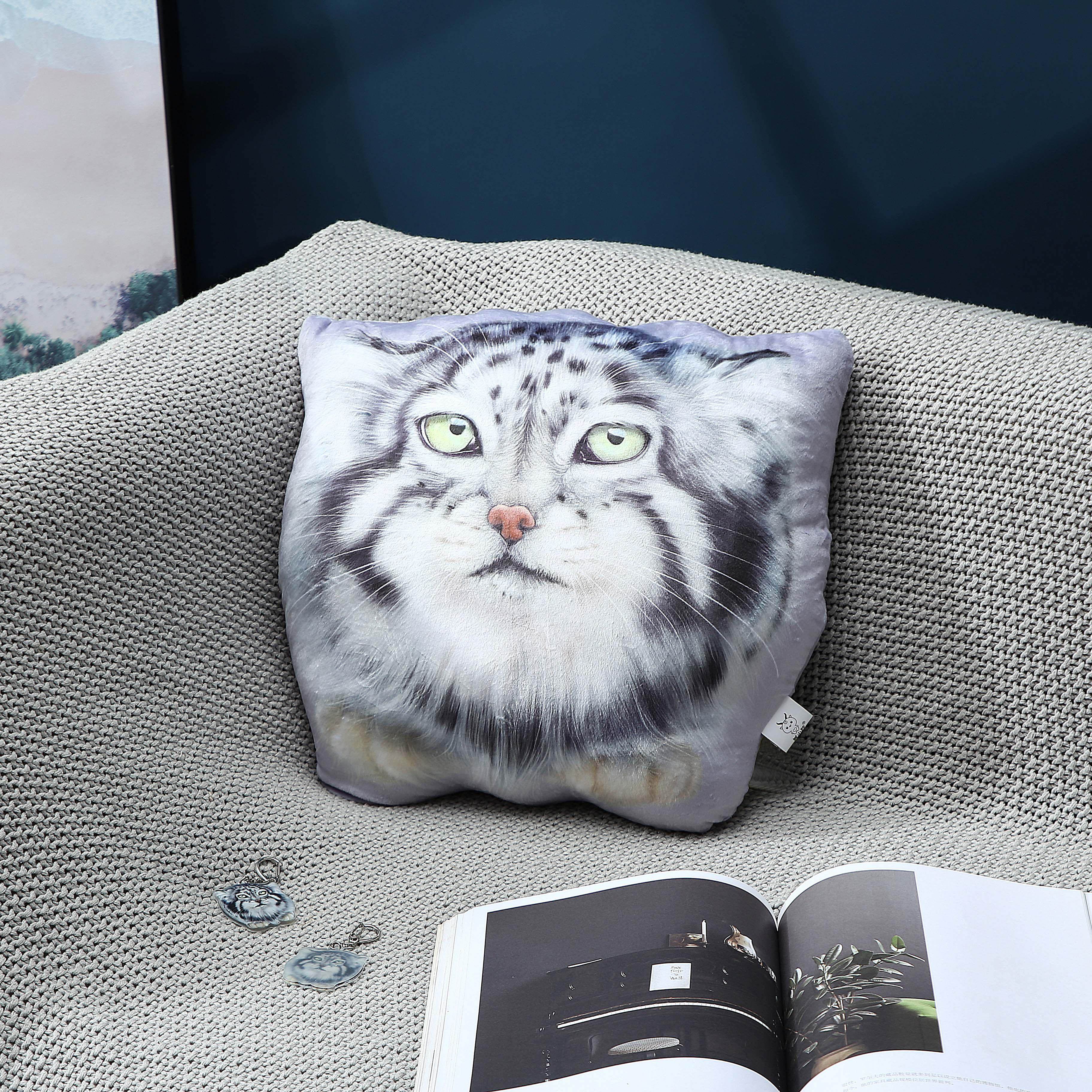 兔狲异形pp棉沙发简约舒适毛绒可拆洗抱枕护腰靠枕,节庆用品/礼品,创意抱枕,淘宝优惠券,粉丝福利购,淘宝优惠卷