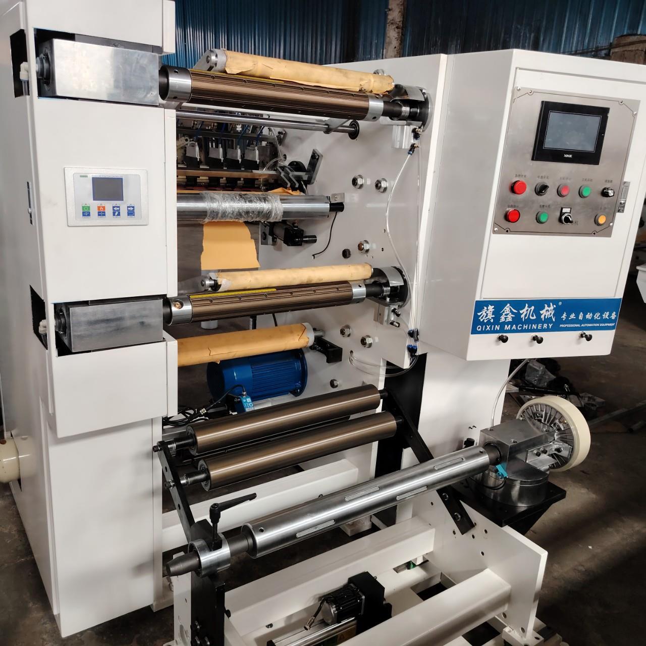 不带胶的材料分条机复卷机