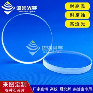 10mm现货JGS2 石英片紫外耐高温窗口圆片直径50