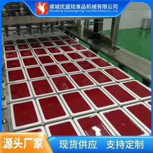 全套猪血块成型机 盒装鸭血灌装设备 鹅血真空脱气机器