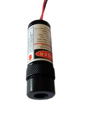 厂家供应激光器红光650nm10mw近距离使用定位点状模组