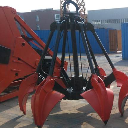 LS0510型1立方双绳多瓣抓斗工业废料废品多瓣抓斗