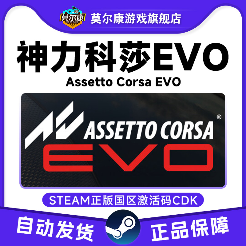 Steam神力科莎EVO激活码CDKey Assetto Corsa EVO国区PC游戏正版