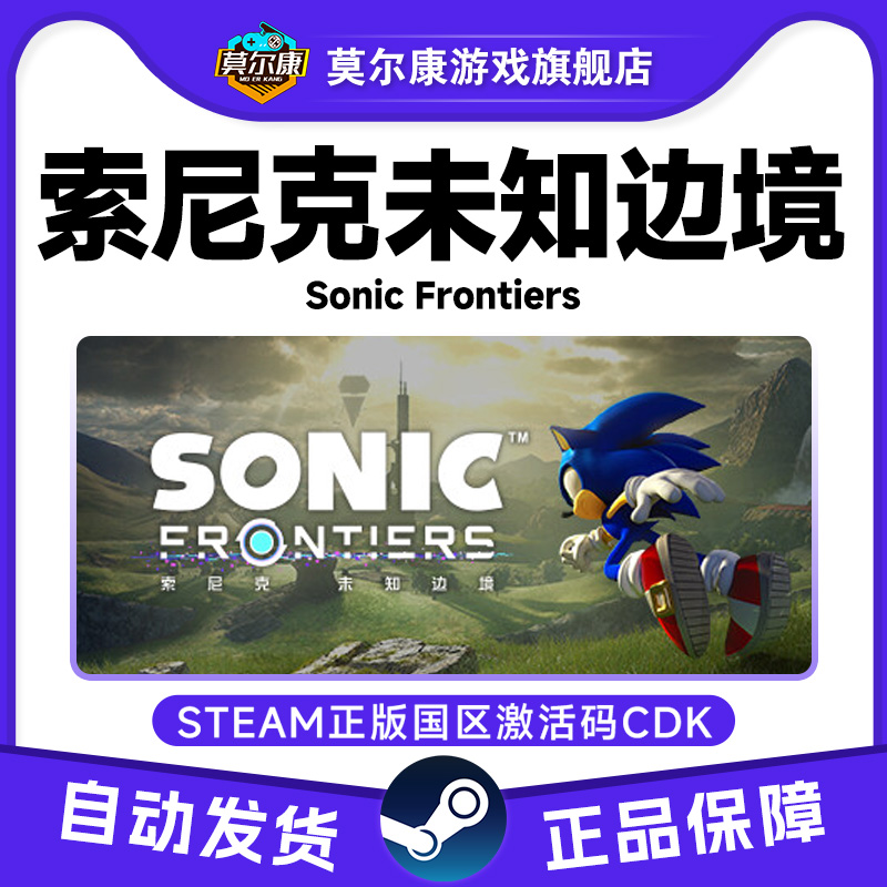 steam 索尼克未知边境 Sonic Frontiers 国区激活码CDKey PC正版