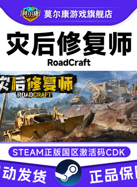 Steam激活码 灾后修复师 RoadCraft 国区激活码CDK PC正版游戏