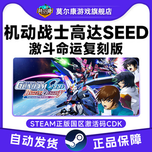 CDKey steam机动战士高达SEED 国区激活码 复刻版 PC游戏 激斗命运