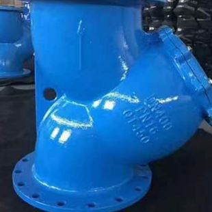 y型过滤器球墨供应自来水管道过滤器铸铁法兰连接管道过滤器